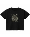 Black Boxy Fit T-shirt Front Design