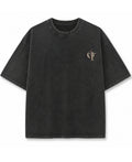 Vintage Fade Wash Oversized T-shirt Front Design